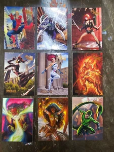 2017 Upper Deck Marvel Fleer Ultra Spider Man Complete Base Set 1-100 Venom - Bild 1 von 3