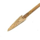 Native American Authentic Antique 19th Century hand carved wooden Arrow; 1890!