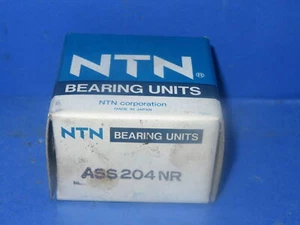 NIB NTN ASS204NR Ball Insert Bearing + 1 Year Warranty - Picture 1 of 2