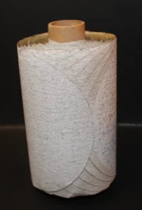 NOS Roll 120 Grit Tri-M-Ite Pre-Cut 5" Round Sticky Back Sandpaper READ - Picture 1 of 6