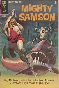Cómics Gold Key Mighty Samson #20 1969 In Attack of the Fisherman - Imagen 1 de 2
