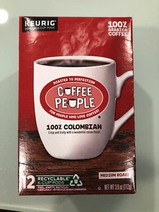 COFFEE PEOPLE 100% COLOMBIANO KCUPS 12CT - Imagen 1 de 2