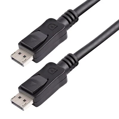 StarTech DISPLPORT10L 10 ft Certified DisplayPort 1.2 Cable with Latches M/M - Image 1 of 4