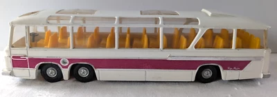 Vintage Dinky #952 Vega Major Luxury Coach Bedford Bus Rare Yellow Seats - Image 1 of 4
