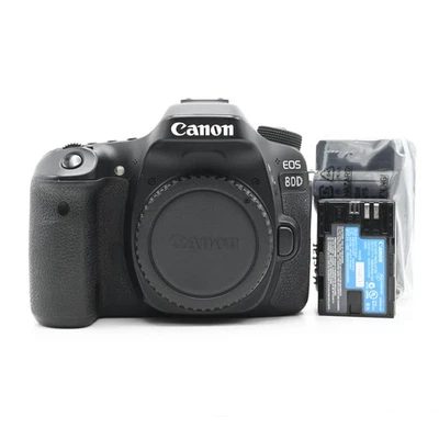 Corpo da câmera digital SLR Canon EOS 80D 24.2MP #346 - Imagem 1 de 4