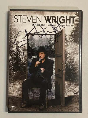 When the Leaves Blow Away (DVD, 2006) Signed by Steven Wright !! RARE !! - Image 1 of 4