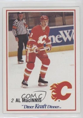 1989-90 Kraft Dinner Food Issue Al MacInnis #3 HOF - Image 1 of 2