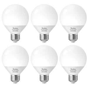 GvvooHome Vanity Light Bulbs for Bathroom, G25 LED Globe Light Bulbs for Make... - Picture 1 of 8