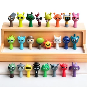Figuras Sprunki 24 PIEZAS - Juego de figuras de acción de animales misteriosos coloridos para niños... - Imagen 1 de 7