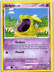 Gulpin 2009 40/99 Uncommon Pokemon Sammelkarte Regular - Bild 1 von 2