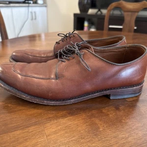 Zapatos de vestir Allen Edmonds Delray Derby de cuero marrón para hombre talla 9,5 1298 - Imagen 1 de 10