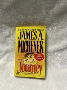 Journey by James A. Michener first edition paperback book - Imagen 1 de 8