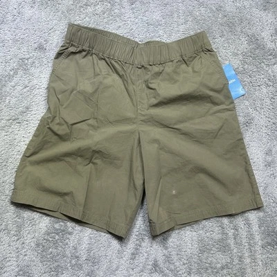 Columbia Washed Out Shorts Boy's Youth XL Green Summer Shorts *NEW with SPOTS - Image 1 of 4