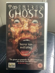 Thirteen Ghosts (VHS/SUR, 2003) cert 15 horror - Picture 1 of 7