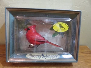 Luftige Singers nördlicher Kardinal Vogel realistische Kopf Schnabel und Schwanz Bewegungen '03 - Bild 1 von 4