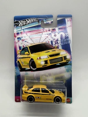 Hot Wheels Silver Series Mitsubishi Lancer Evolution VI 90s Street Scene Foto 1 de 4