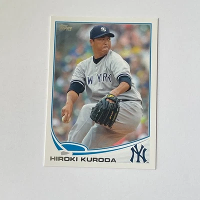 2013 Topps Hiroki Kuroda #318 New York Yankees Baseball Card - Image 1 of 2