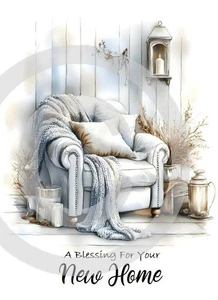 Congratulations On Your New Home A5 Card - New Home House Love Keepsake - Picture 1 of 4