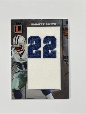 2008 Topps Letterman Jersey Number Patch /25 Emmitt Smith  #JNP-ES 🍒RARE🍒T663 - Image 1 of 2
