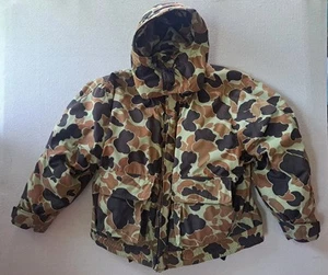 Browning Coat Hydro Goosedown Gore-Tex Zip Out Inner Puffer XL Camo Hooded - Picture 1 of 12
