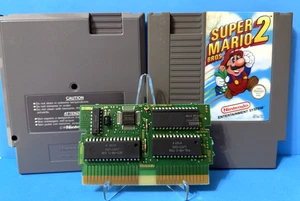 SUPER MARIO BROS 2 - NINTENDO ENTERTAINMENT SYSTEM NES *STRIPPED & CLEANED* - Picture 1 of 5
