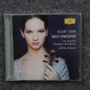Hilary Hahn CD Bach Concertos Los Angeles Chamber Orchestra Classical Music 2003 - Foto 1 di 5