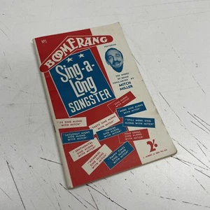 Folleto diario basura retro original vintage Songster Boomerang Sing Along Miller - Imagen 1 de 7