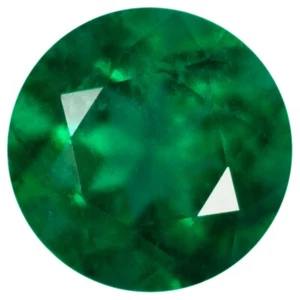 Natural Extra Fine Deep Green Emerald - Round - Brazil - AAA+ Grade - Picture 1 of 1