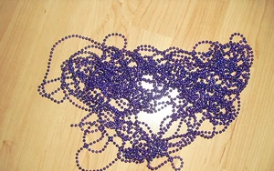 Perlenband Perlenschnur Perlenkette Tischdeko 15 m - Bild 1 von 1