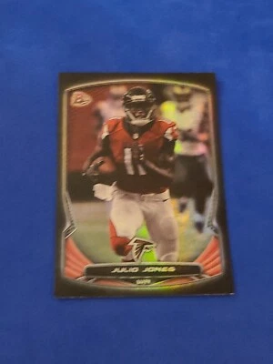 2014 Julio Jones Bowman #84 Black Rainbow Foil Parallel  - Image 1 of 2