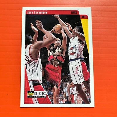 1997-98 Collector's Choice Atlanta Hawks Basketball Card #204 Alan Henderson - Image 1 of 2