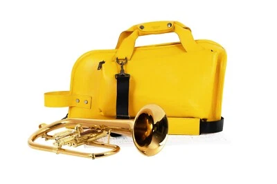 Сумка Flugelhorn из натуральной кожи от MG Leather Work Flotar кожа (желтая) - Изображение 1 из 4