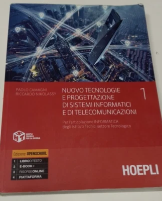 tecnologie progettazione sistemi informatici telecomunicazioni 1 - 9788820388584 - Immagine 1 di 2