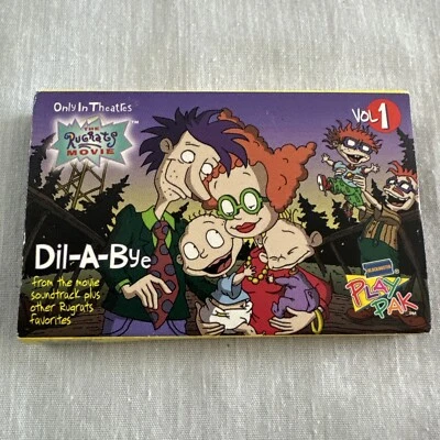 The Rugrats Movie Dil-A-Bye Cassette Tape Blockbuster Play Pak Vol. 1 Promo Foto 1 de 4