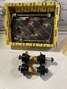 Mavic Paris Gao Dakar Mountain Bike Hub Set 28H 100mm Front 130mm Rear - Picture 1 of 15