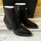 Nwb Coach Pell Leather Bootie Black Size 7b