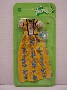 FRANCIA - BARBIE VINTAGE #3366 - NUEVO VESTIDO COMPLETO SELLADO CON COLLAR Y ZAPATOS - Imagen 1 de 6