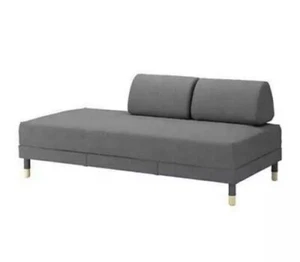 Juego Fundas Ikea para Sofá Cama Flottebo 90cm en Gris Oscuro Lysed 203.425.21 - Imagen 1 de 5