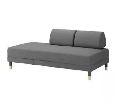 Ikea Hussen Set für Flottebo Schlafsofa 90cm in Lysed dunkelgrau 203.425.21 - Bild 1 von 4