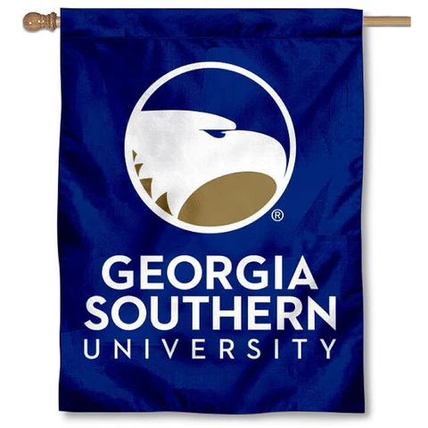 Georgia Southern Eagles Two Sided Wordmark Logo House Flag Cover