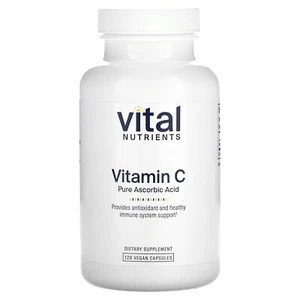 Vitamin C, 120 Vegan Capsules (1,000 mg per Capsule) - Picture 1 of 2