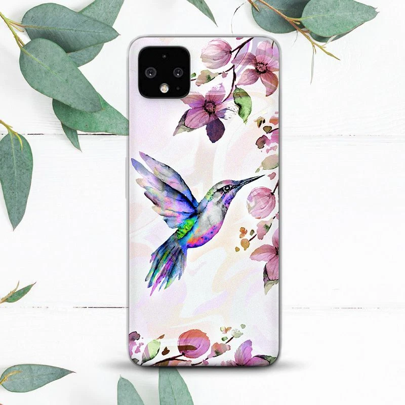 Rainbow Tropical Hummingbird Case For Google Pixel 2 3 3a 4 4a 5 6 7 8 XL - Image 1 of 1
