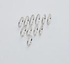 WHOLESALE 11PC 925 SOLID STERLING SILVER PLAIN RING LOT K818