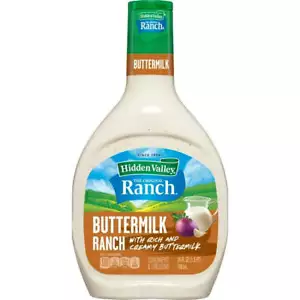 Hidden Valley Ranch Buttermilk Dressing & Dipping Sauce, Gluten Free Salad Dr... - Picture 1 of 5