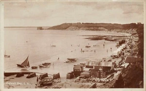 ISLE OF WIGHT COLWELL BAY ANIMATED SCENE BIRDS EYE VIEW RP - Picture 1 of 2