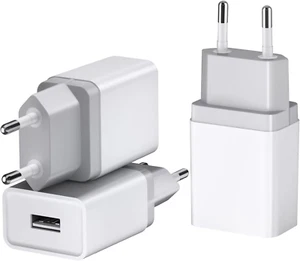 12W USB Stecker 3Er-Pack 2,4A/5V USB Ladegerät USB Netzteil USB Plug USB Ladeste - Bild 1 von 9