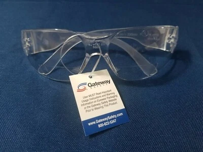 Gateway StarLite Mag Bifocal Safety Glasses  Clear- ANSI z87+ CSA Z94.3 Lot of 5 - Изображение 1 из 4