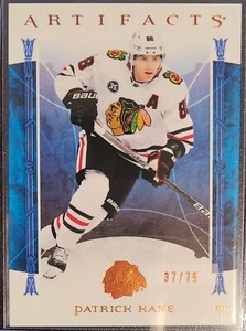2022-23 UPPER DECK ARTIFACTS PATRICK KANE AUTUMN PARALLEL #37/75 #61 BLACKHAWKS!