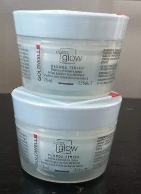 2-PACOTES Goldwell Color Glow Shine Produto Acabamento Loiro 2,5 FL OZ (75mL) NOVO - Imagem 1 de 4