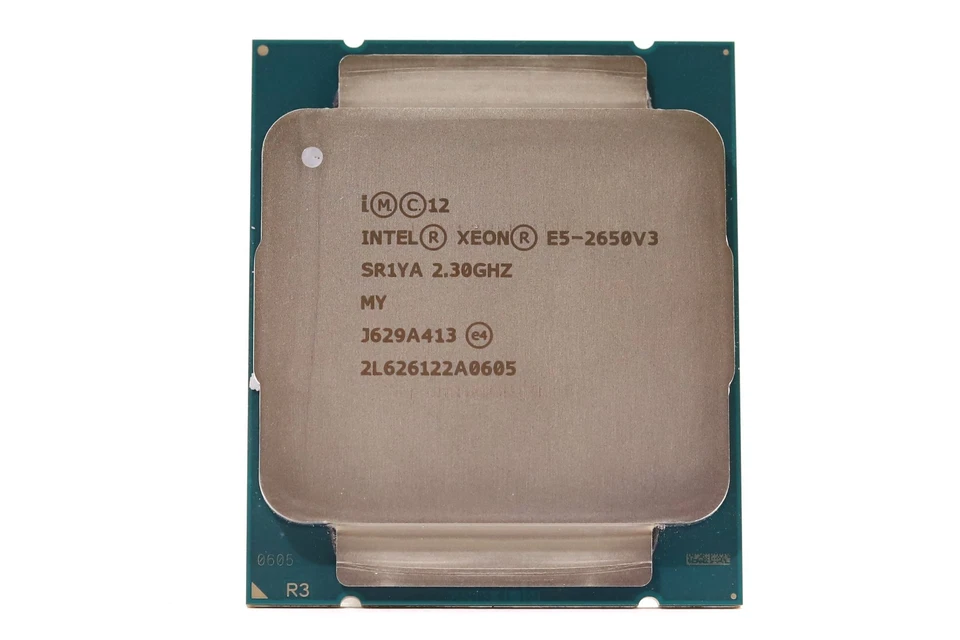 Intel Xeon E5-2650 V3 2.30GHz 10-Core 25MB LGA 2011 Processor P/N: SR1YA Tested - Image 1 of 2